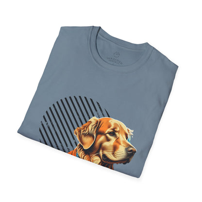 Pure Love Golden Retriever T-Shirt – Unisex Softstyle Tee for Dog Lovers