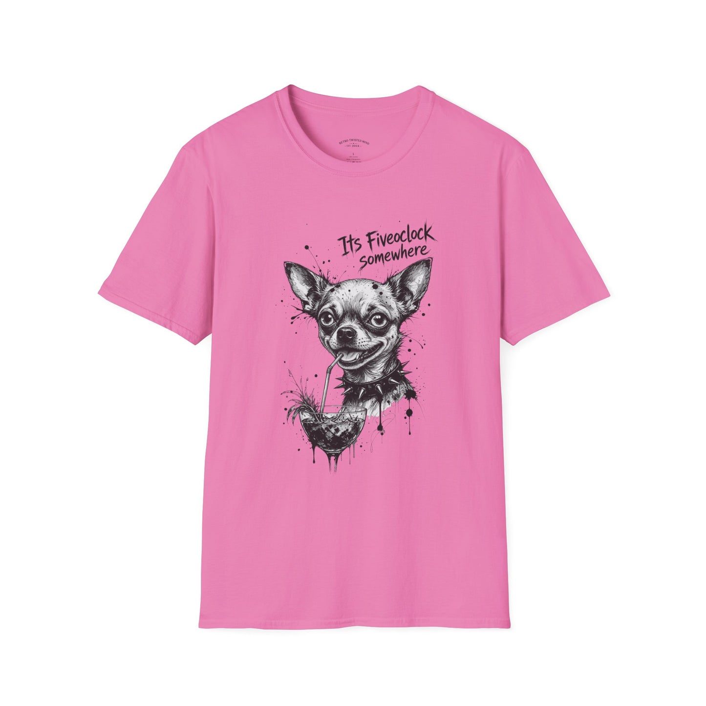 Chihuahua 'It's Five O'Clock Somewhere' T-Shirt