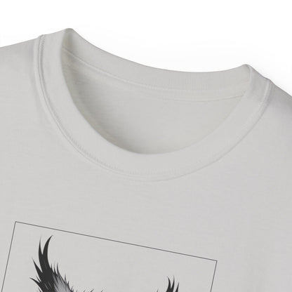 Coffee Owl T‑Shirt — "Caffeine Because Murder Is Illegal" Funny Graphic Tee