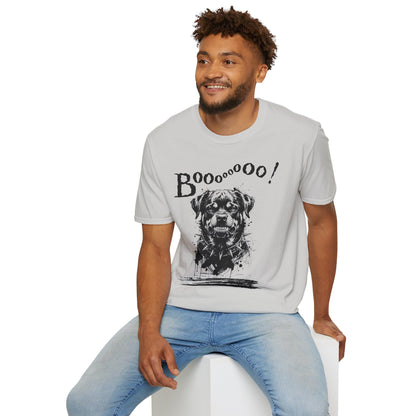Rottweiler Boo! T-Shirt — Spooky Dog Halloween Tee