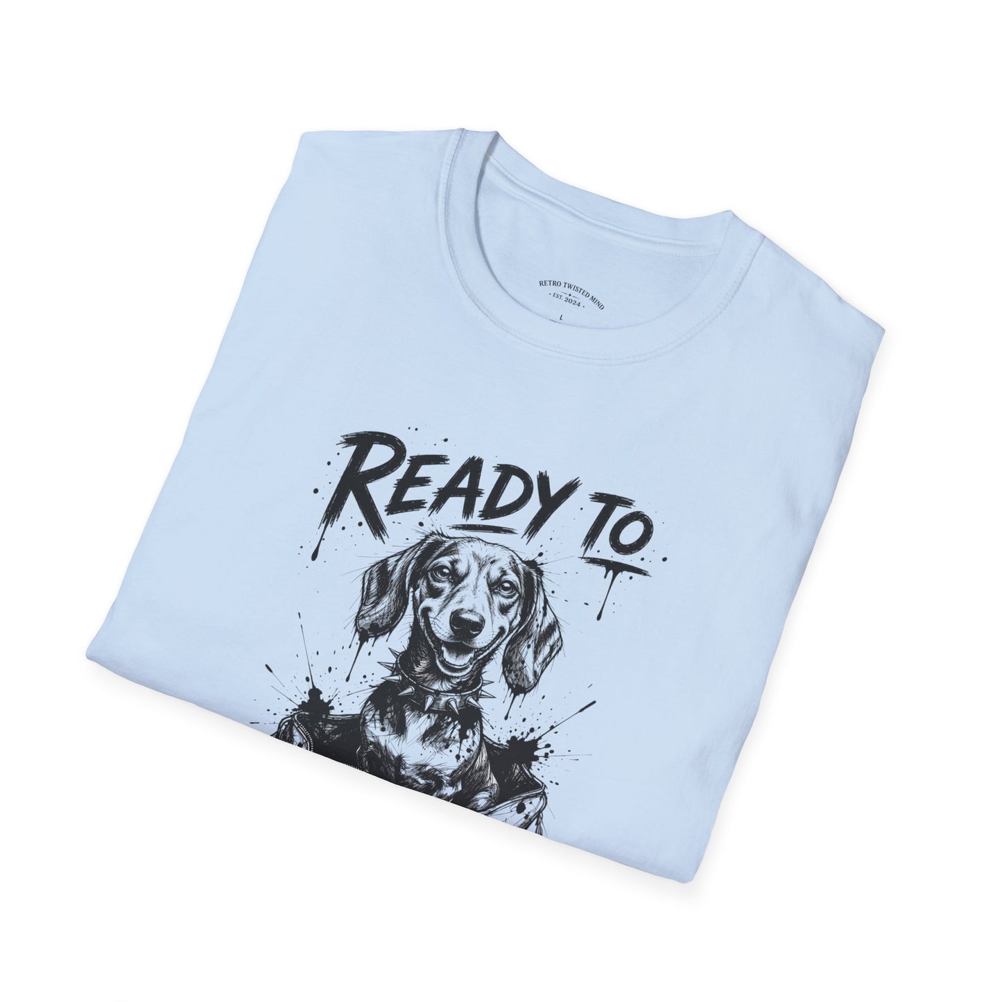 Ready To Cause Problems Dog T-Shirt — Funny Dachshund Graphic Tee