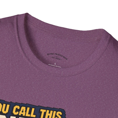 T-Shirt — "You Call This Graphics?" Retro Gamer Vintage Video Game Tee
