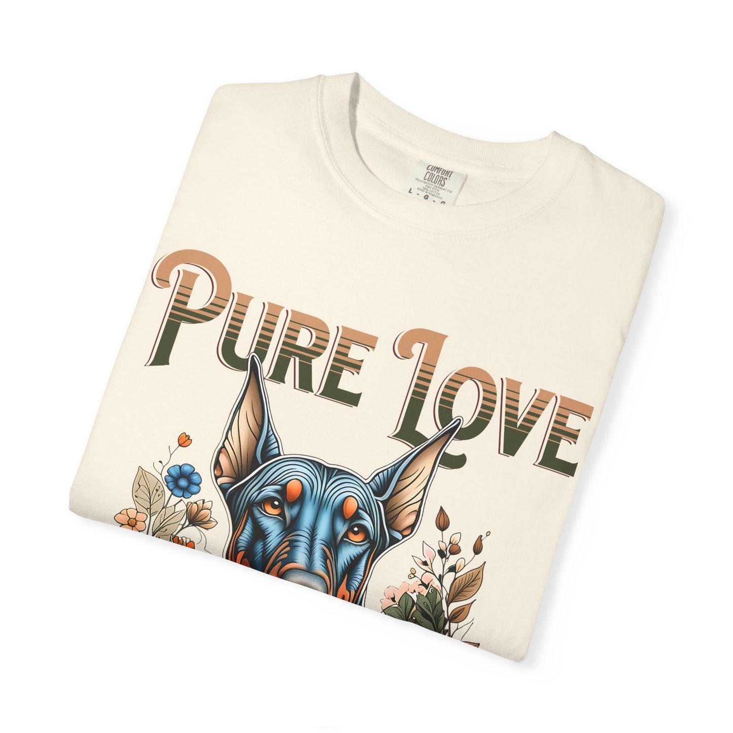 Pure Love Dog Art Unisex T-Shirt - Perfect Gift for Animal Lovers
