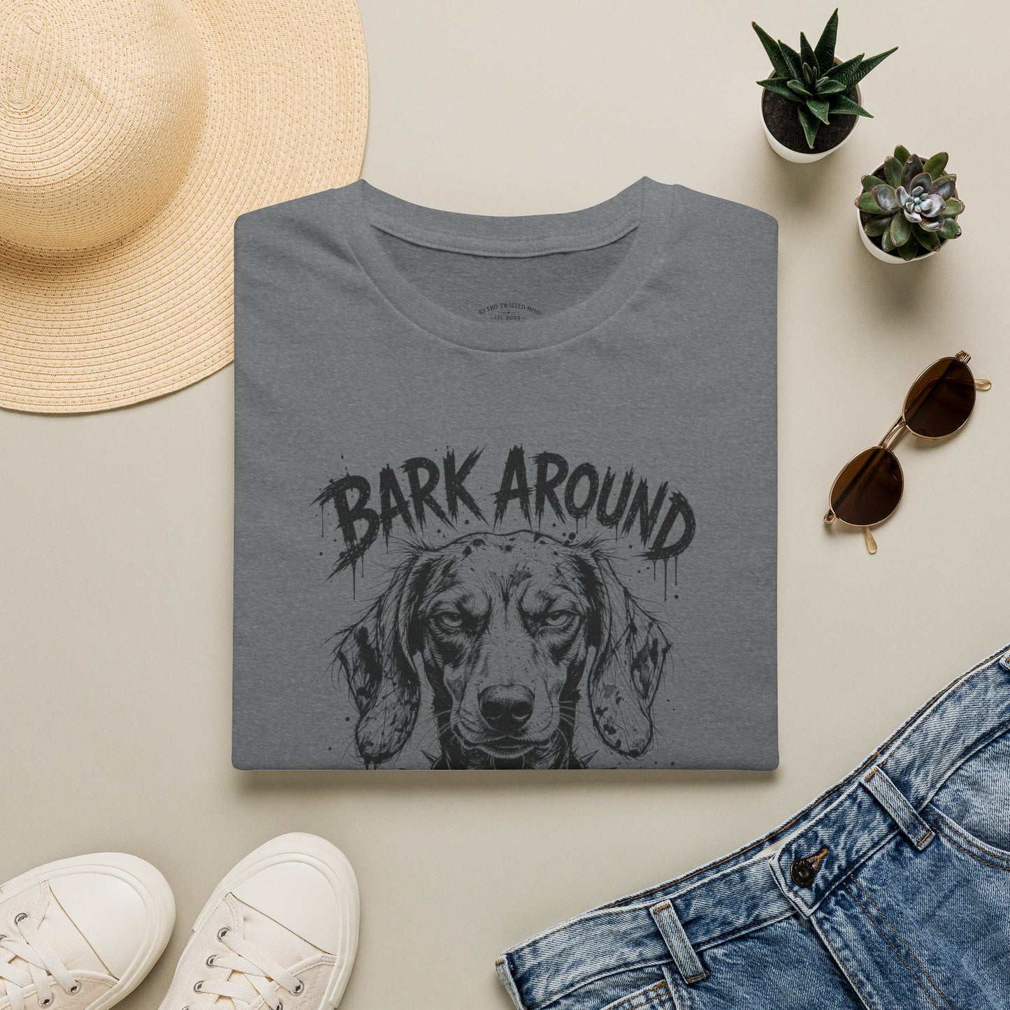 Bark Around and Find Out Dog T-Shirt