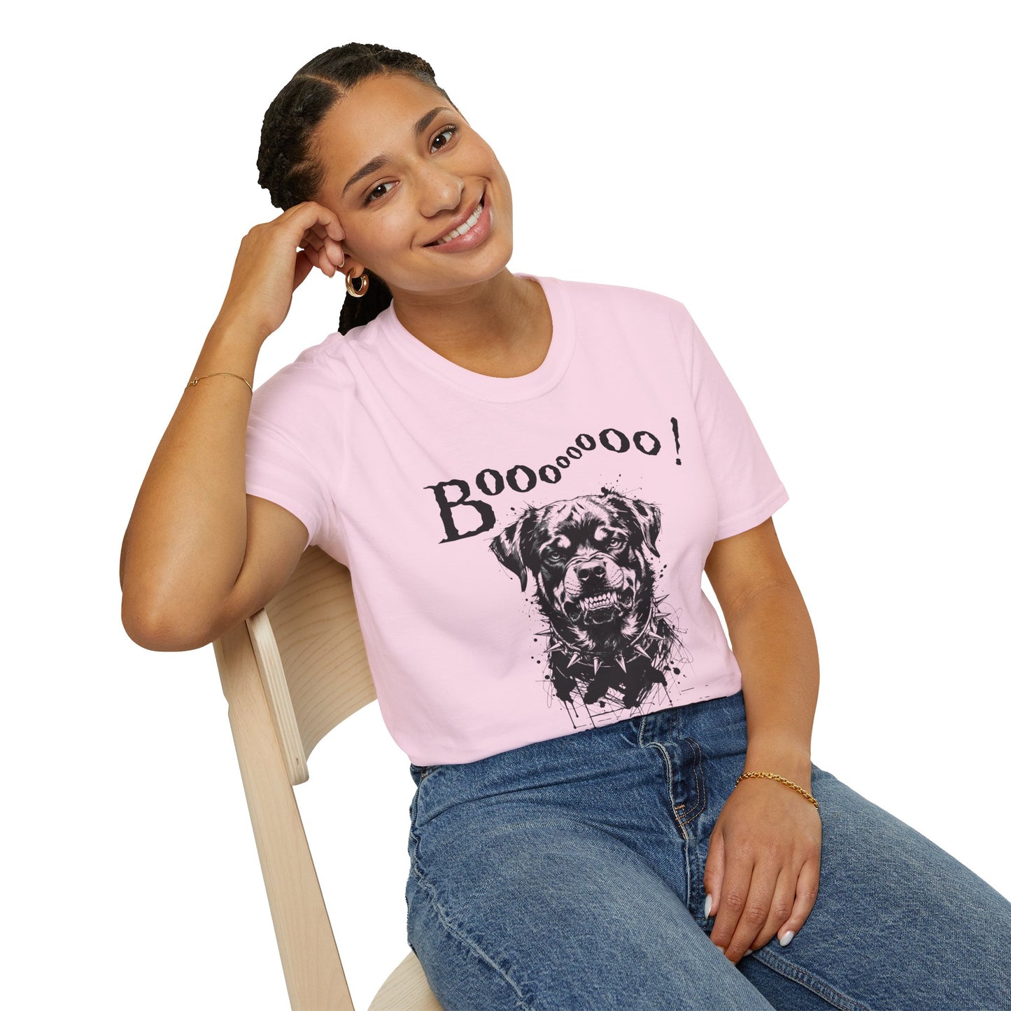 Rottweiler Boo! T-Shirt — Spooky Dog Halloween Tee