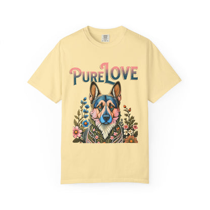 Pure Love Dog Graphic Unisex T-Shirt - Perfect Gift for Pet Lovers