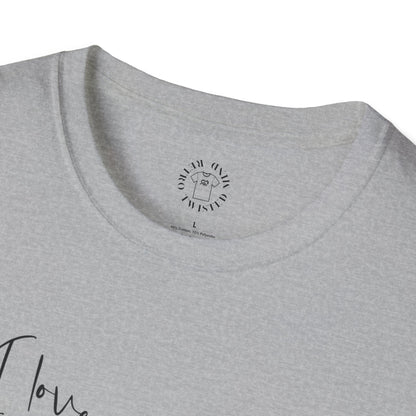 I Love You Mama Cat T-Shirt - Unisex Softstyle Tee for Cat Lovers,cat