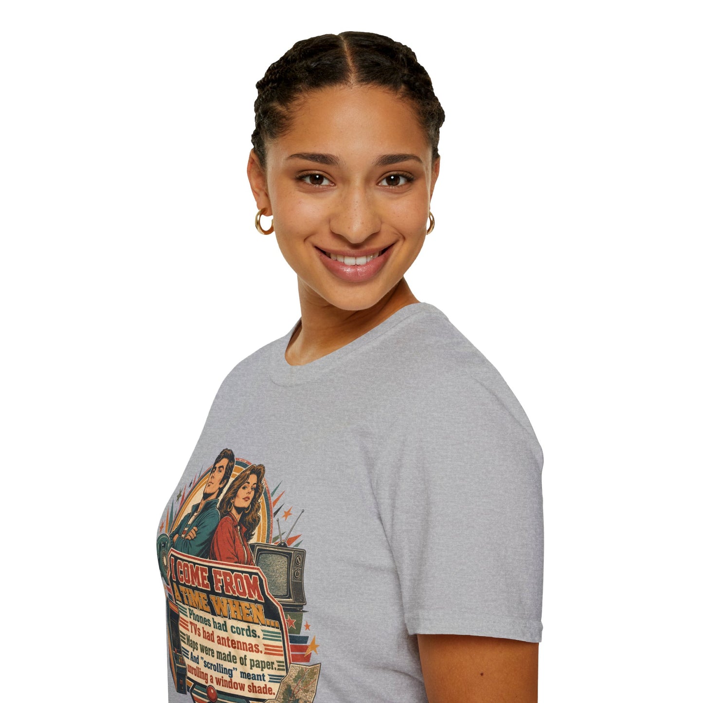 Vintage Road Trip T-Shirt — "I Come From A Time When" Retro Couple Graphic