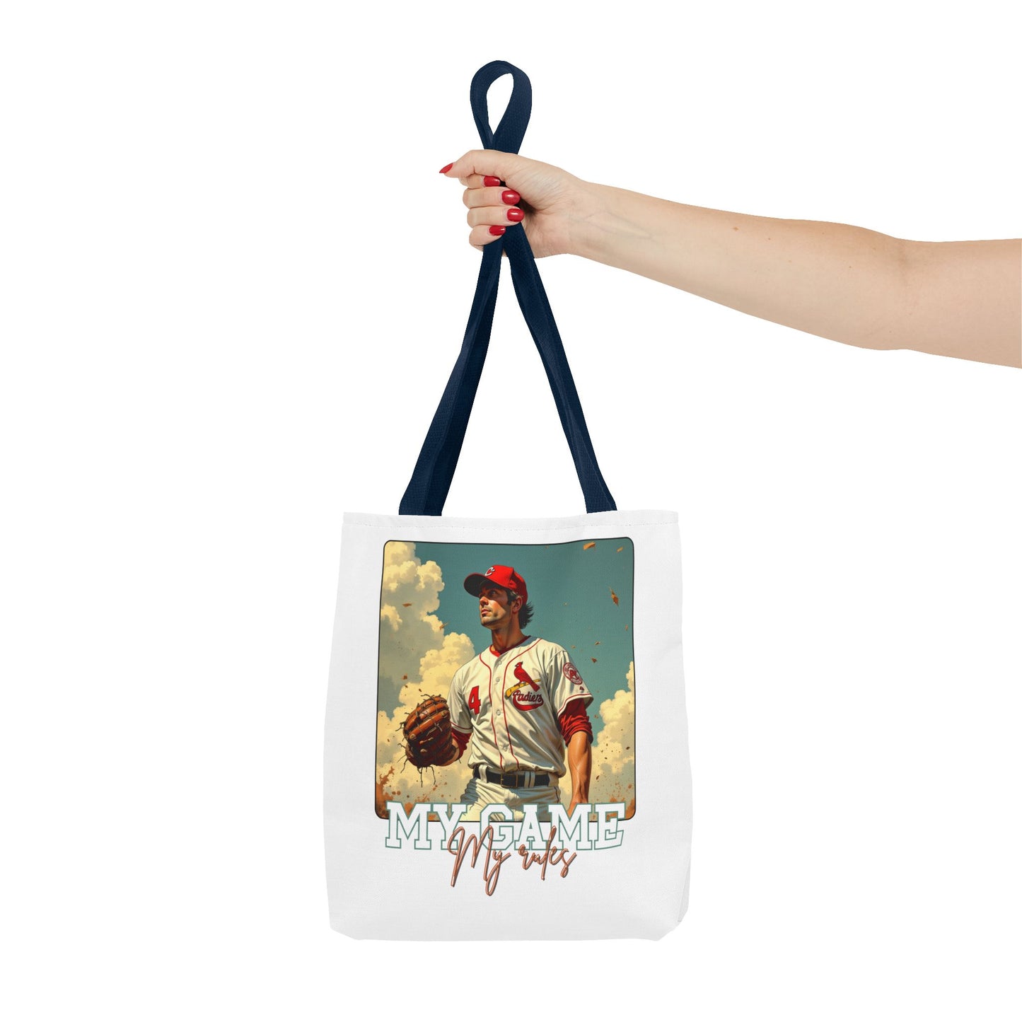 Baseball Tote Bag - My Game, My Stats - Perfect for Sports Fans