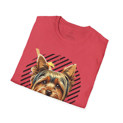 Pure Love Yorkie Unisex Softstyle T-Shirt - Perfect Gift for Dog Lovers