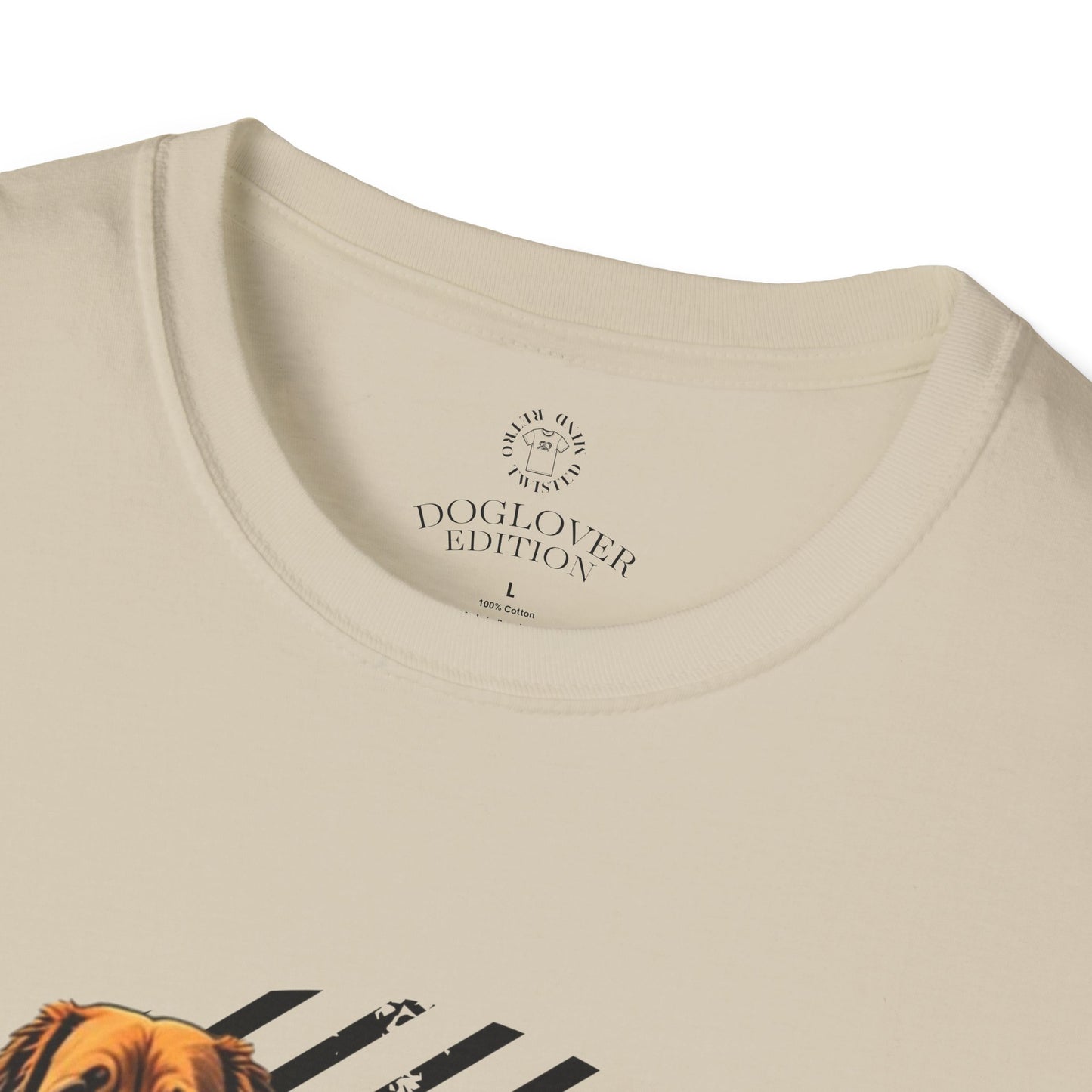 Pure Love Dog Unisex Softstyle T-Shirt - Perfect Gift for Pet Lovers