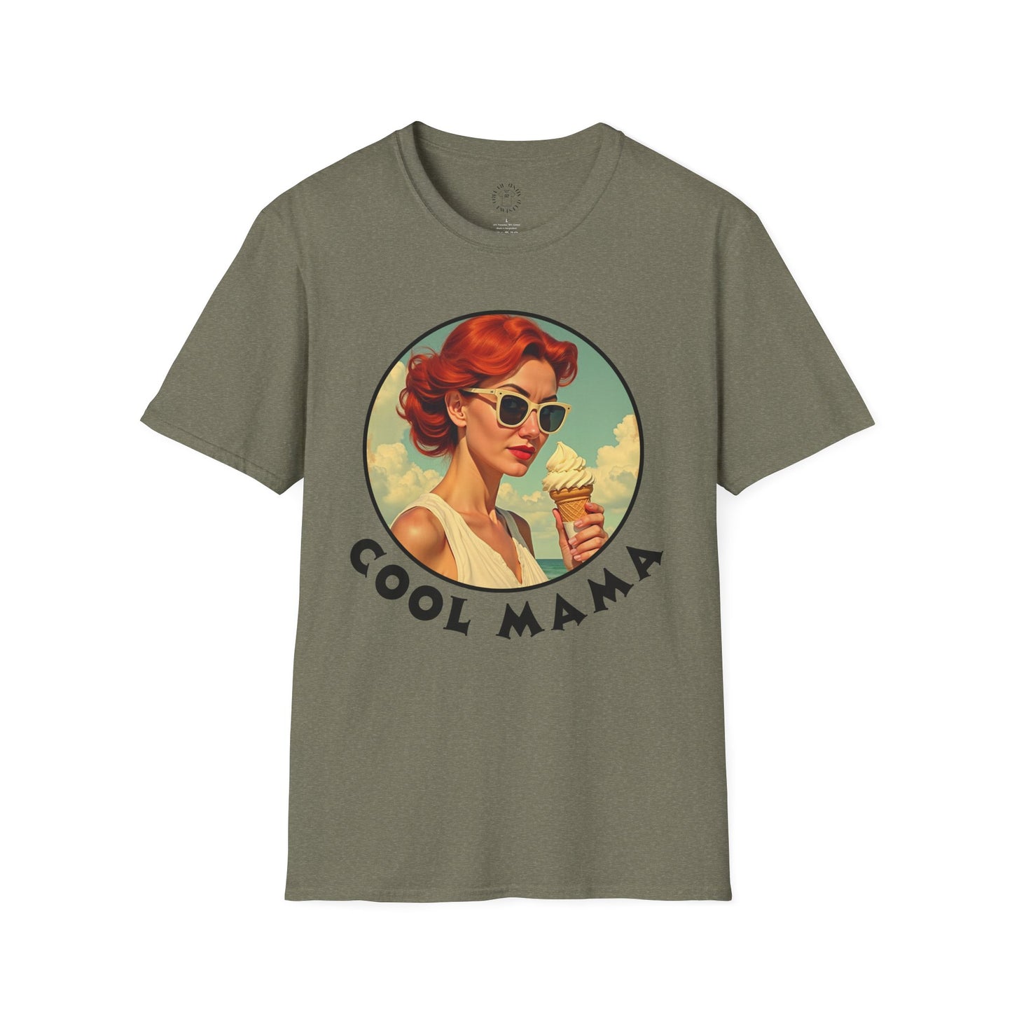 Cool Mama Vintage Unisex Softstyle T-Shirt - Fun and Trendy Summer Wear