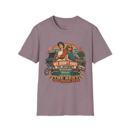 Retro Stranger Things 'We Didn't Have The Internet' T-Shirt