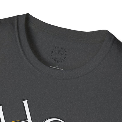 Hello Skull Graphic Unisex Softstyle T-Shirt - Edgy Streetwear Tee,scull