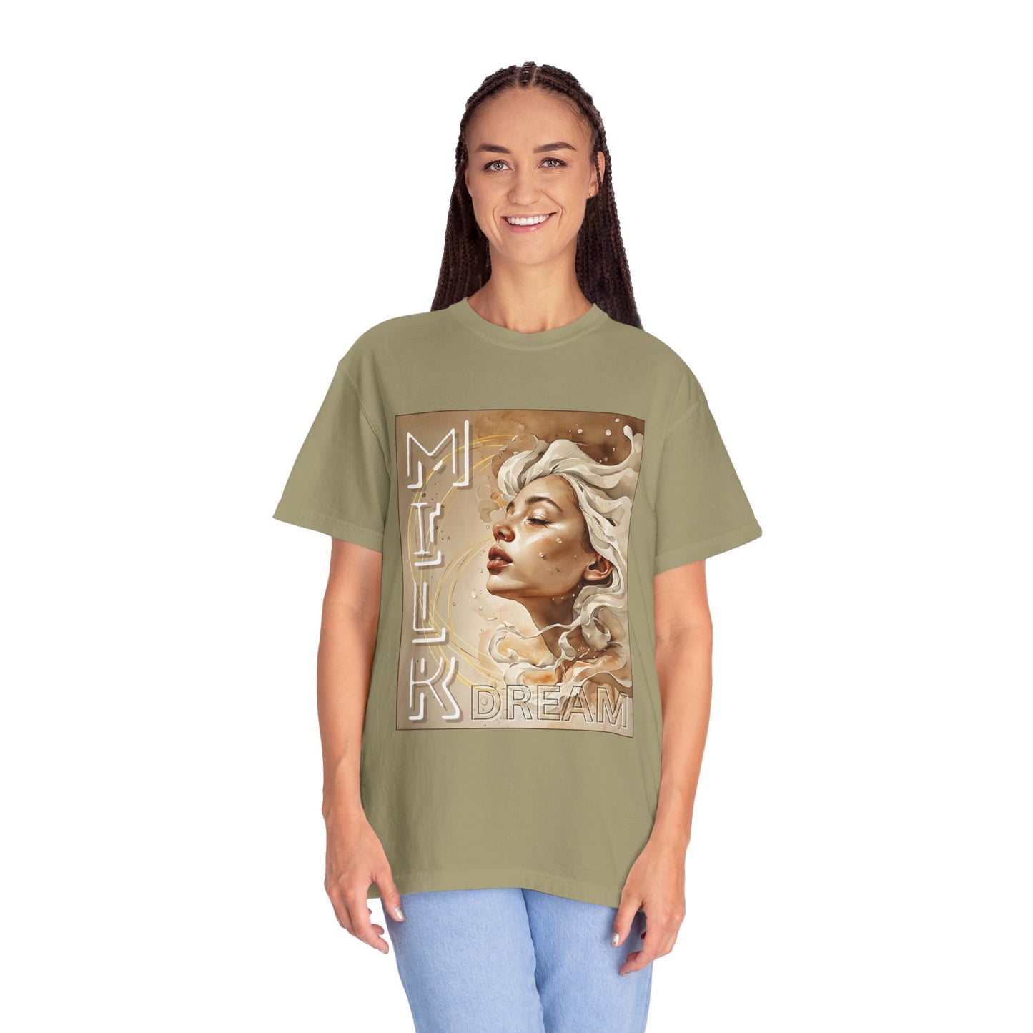 Dream Muse T-Shirt — Surreal Portrait Graphic Tee