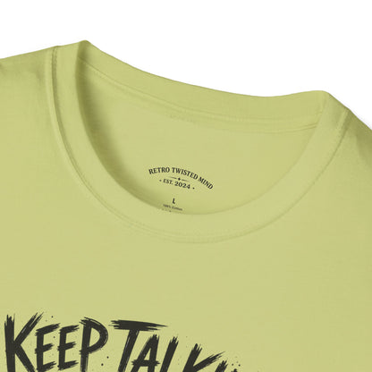 Keep Talking, I'm Judging Cat T-Shirt — Funny Grumpy Cat Graphic Tee