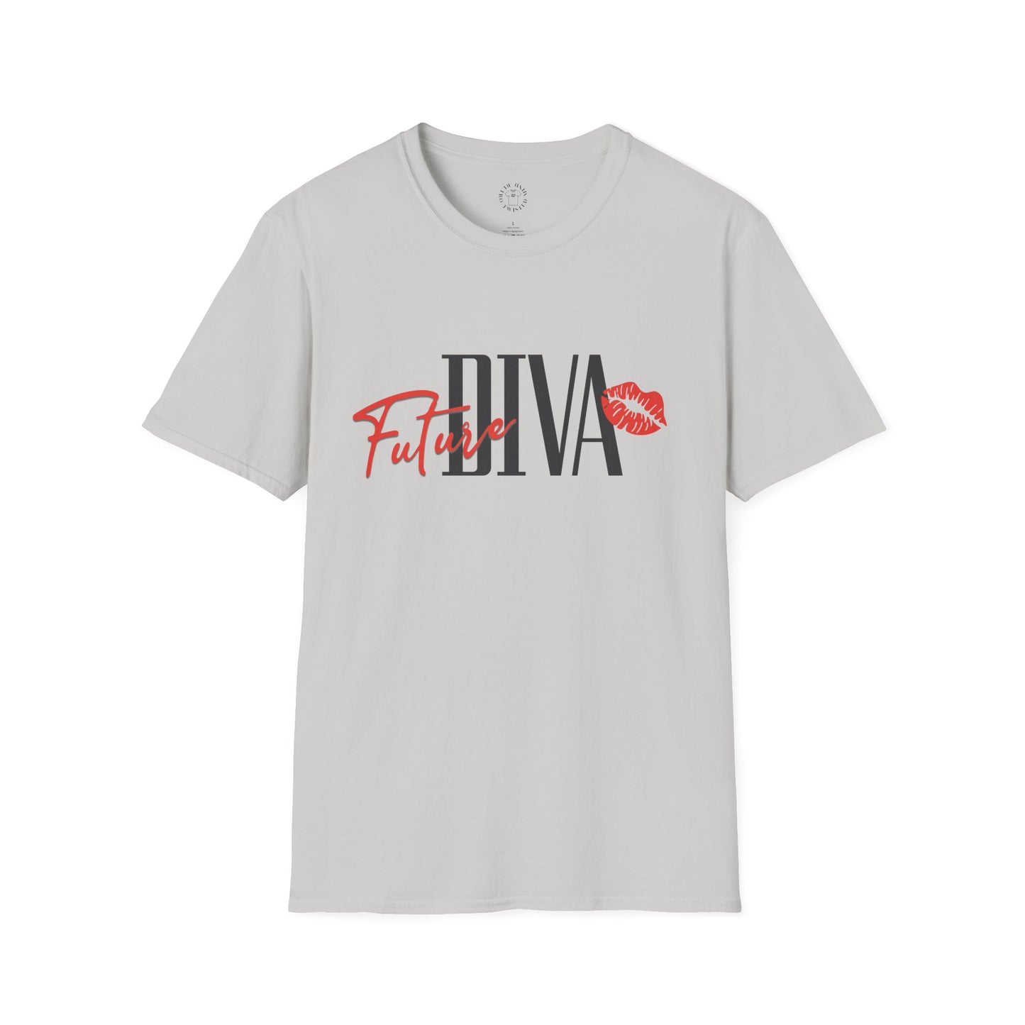 Future Diva Unisex Softstyle T-Shirt | Stylish Casual Tee for Empowered Women | Perfect for Gifts and Celebrations.twisted