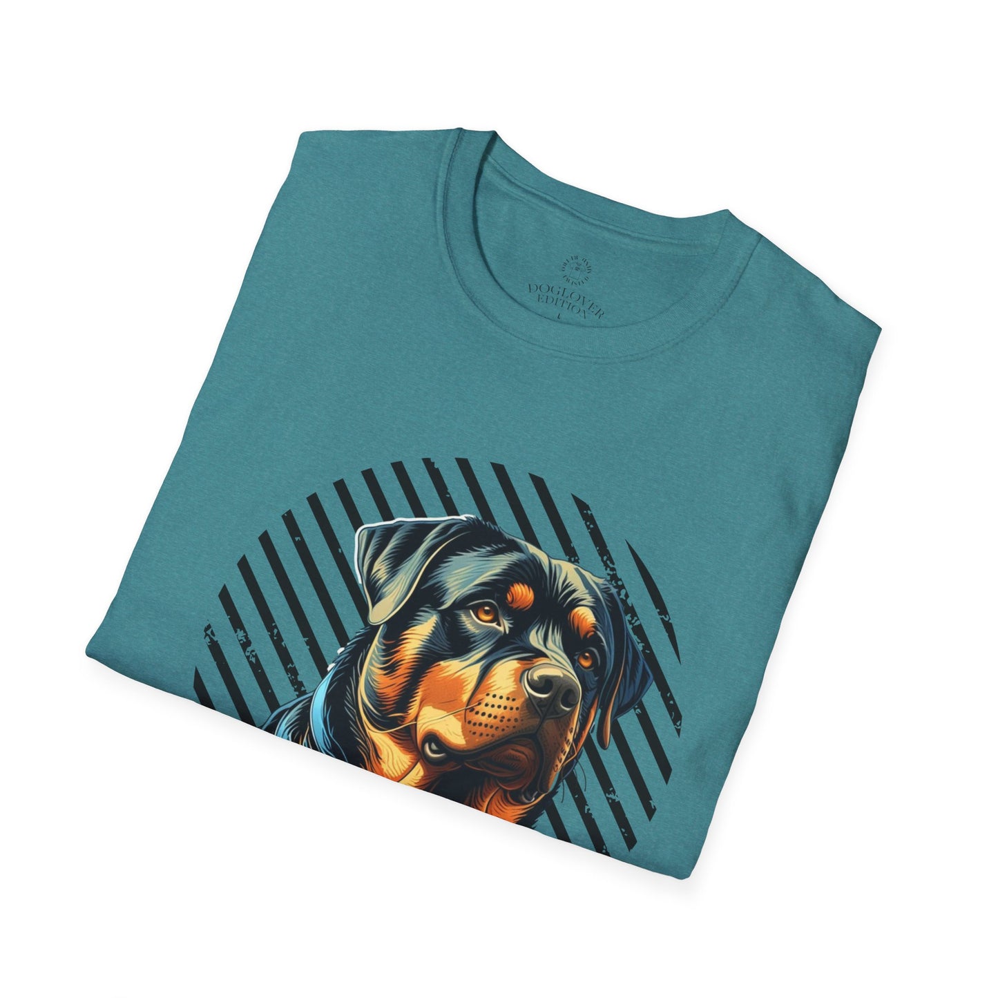 Pure Love Rottweiler Unisex Softstyle T-Shirt - Dog Lover Gift