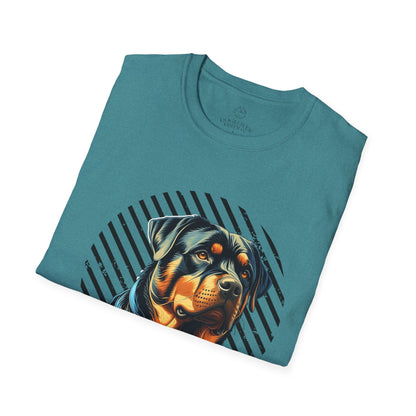 Pure Love Rottweiler Unisex Softstyle T-Shirt - Dog Lover Gift