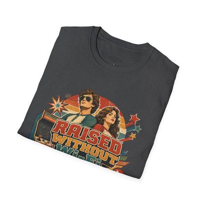 Raised Without Wi‑Fi T-Shirt — Retro 'Legends' Vintage Graphic Tee