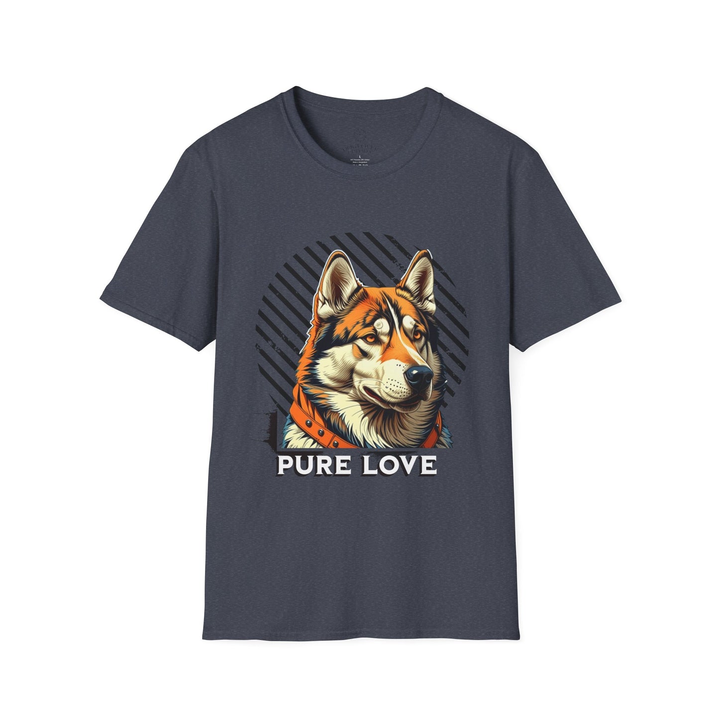 Pure Love Dog Unisex Softstyle T-Shirt - Perfect Gift for Dog Lovers