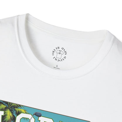 Florida Adventure Unisex Softstyle T-Shirt - Fun Outdoor Vibes, golf, Florida,sport