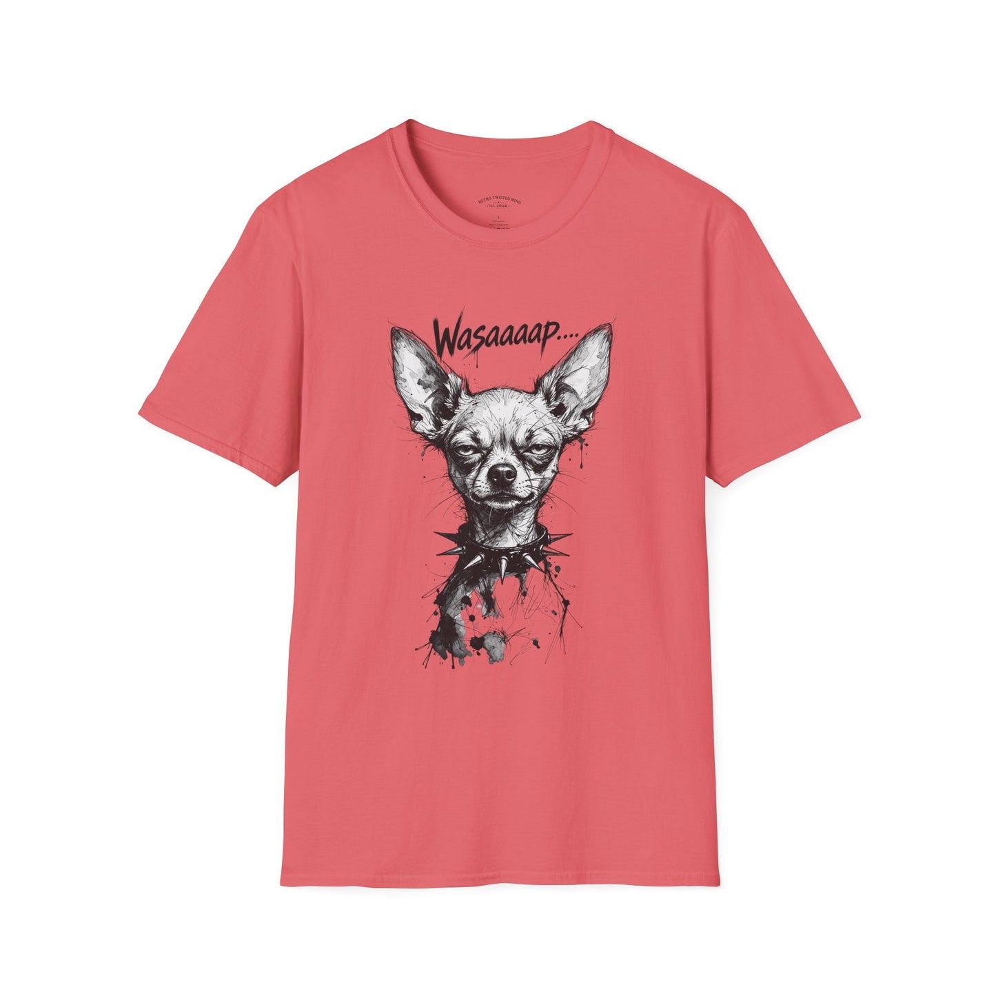 Chihuahua 'Wasaaaap' Graphic T-Shirt — Funny Dog Tee for Pet Lovers