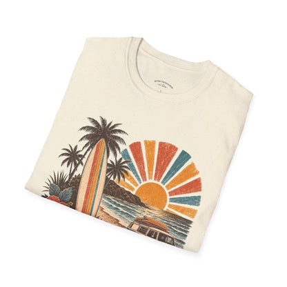 Retro Surf Sunset T-Shirt