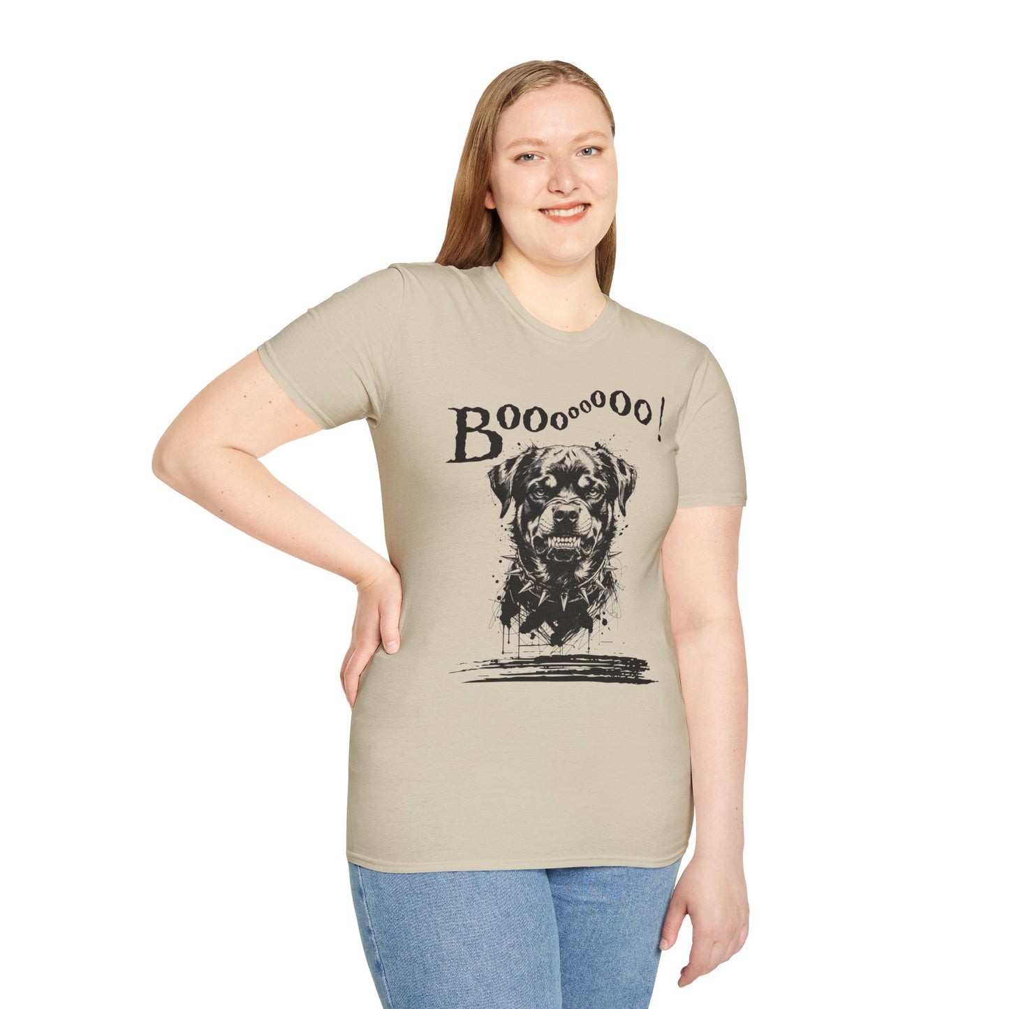 Rottweiler Boo! T-Shirt — Spooky Dog Halloween Tee