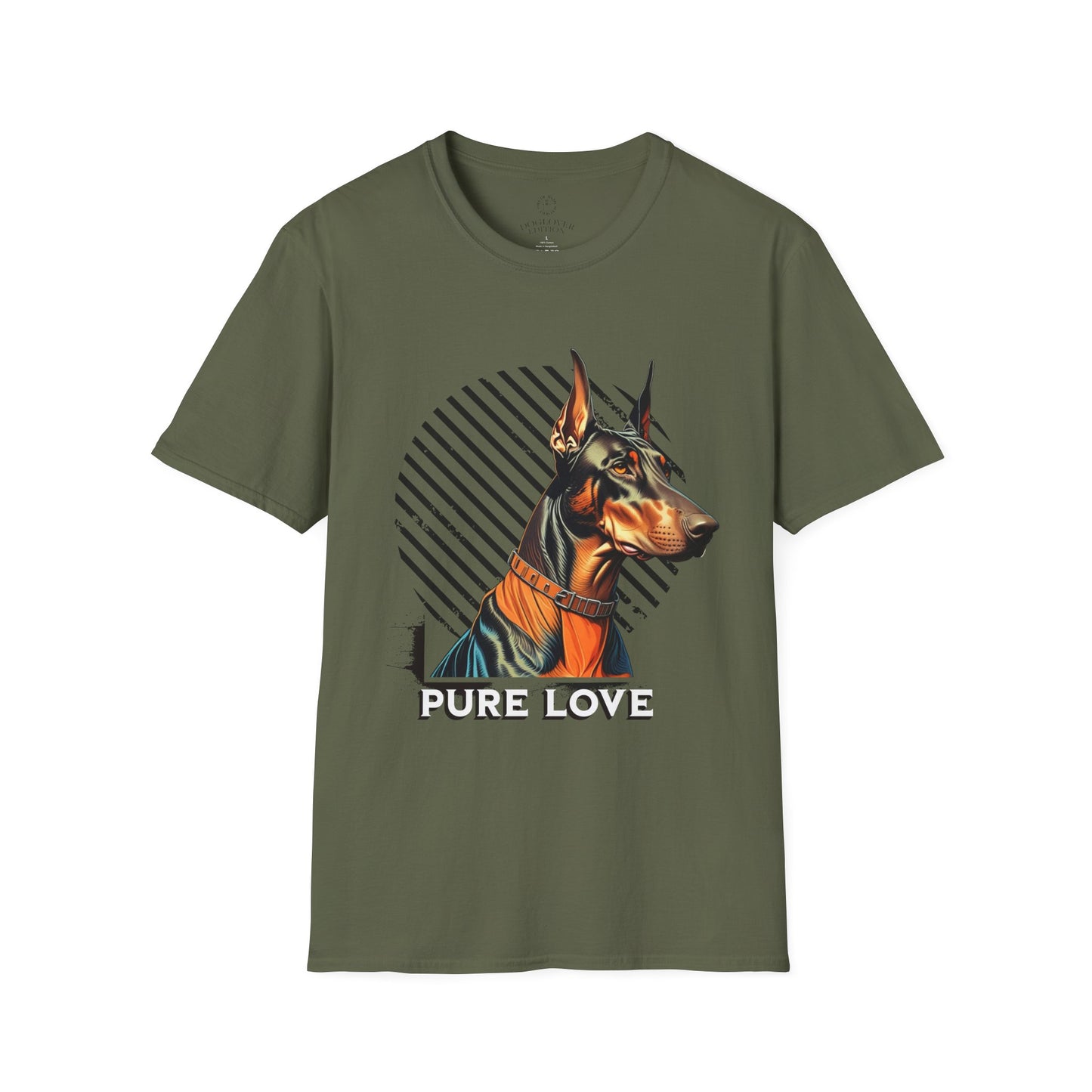 Pure Love Doberman T-Shirt - Perfect for Dog Lovers