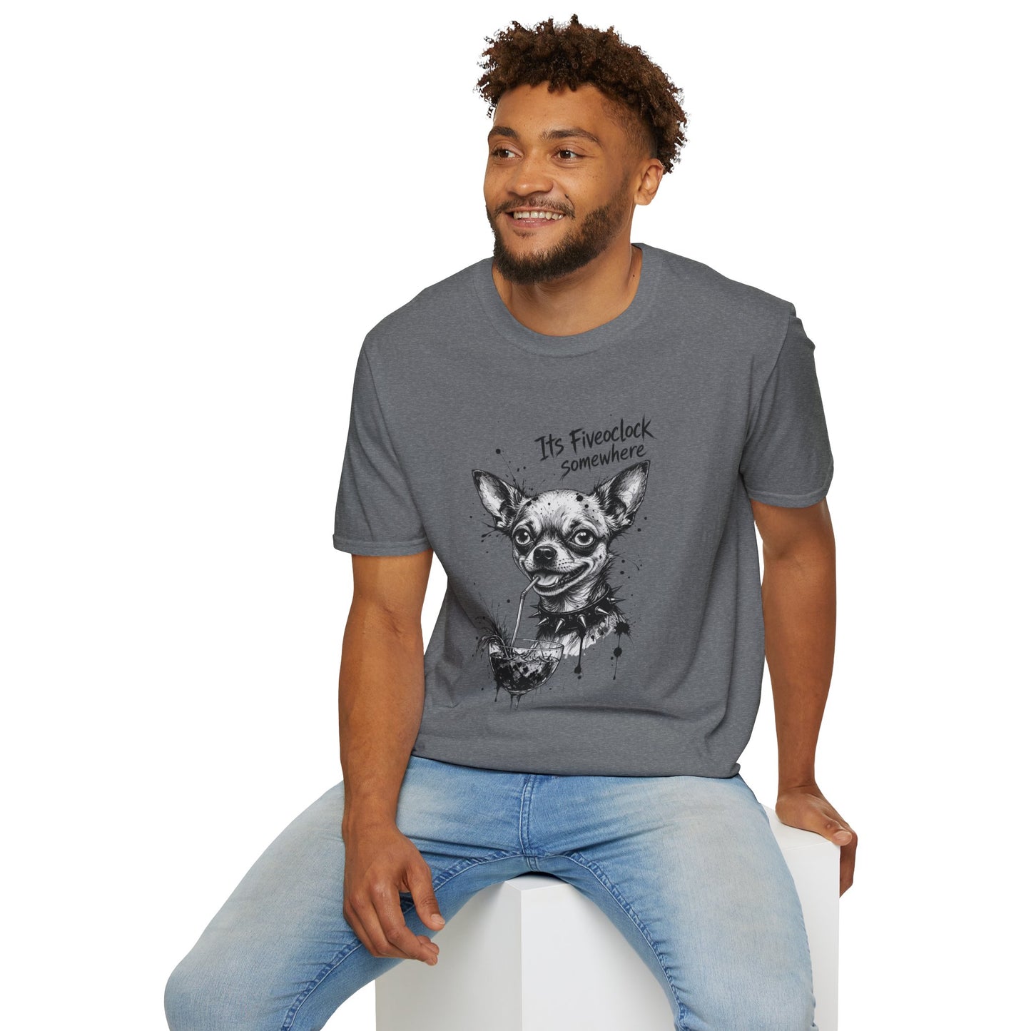 Chihuahua 'It's Five O'Clock Somewhere' T-Shirt