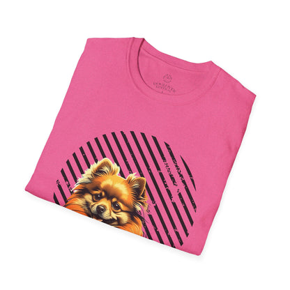 Pure Love Pomeranian T-Shirt - Unisex Softstyle Tee for Dog Lovers