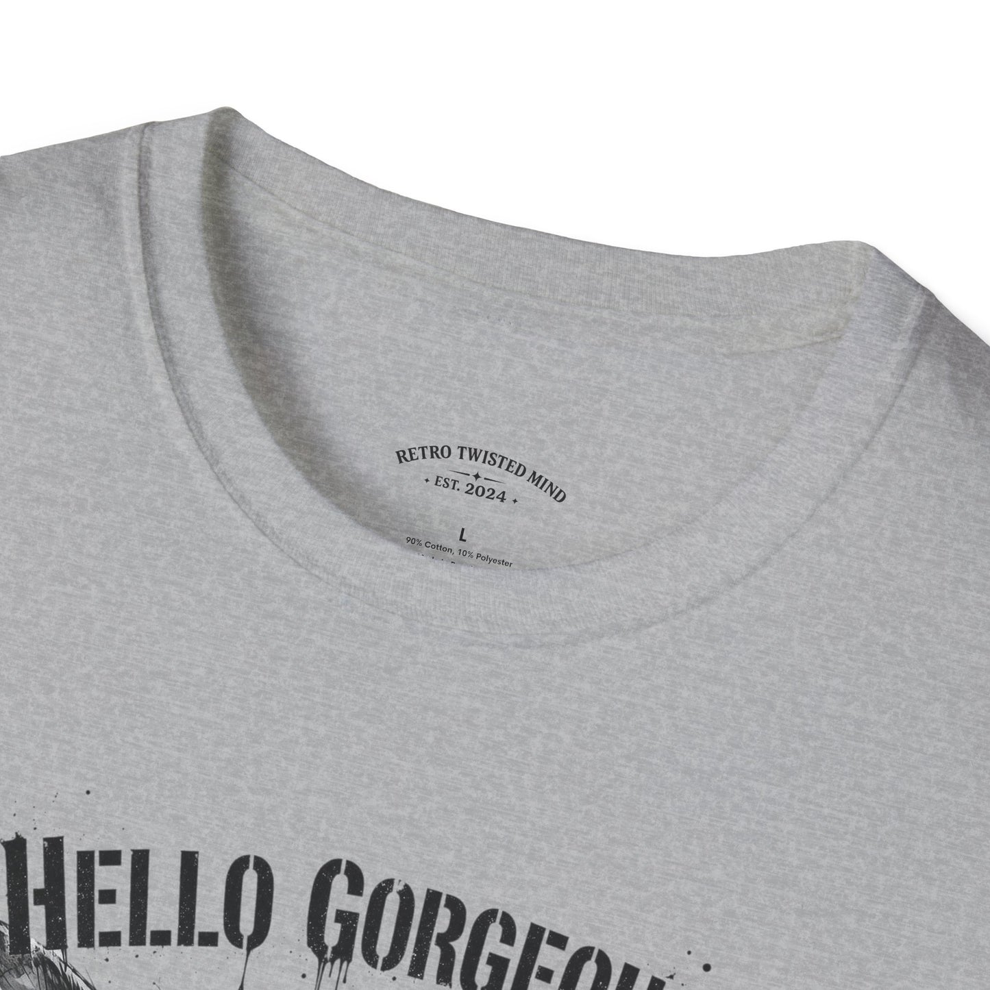Chihuahua 'Hello Gorgeous' Tee - Cute Dog Graphic T-Shirt