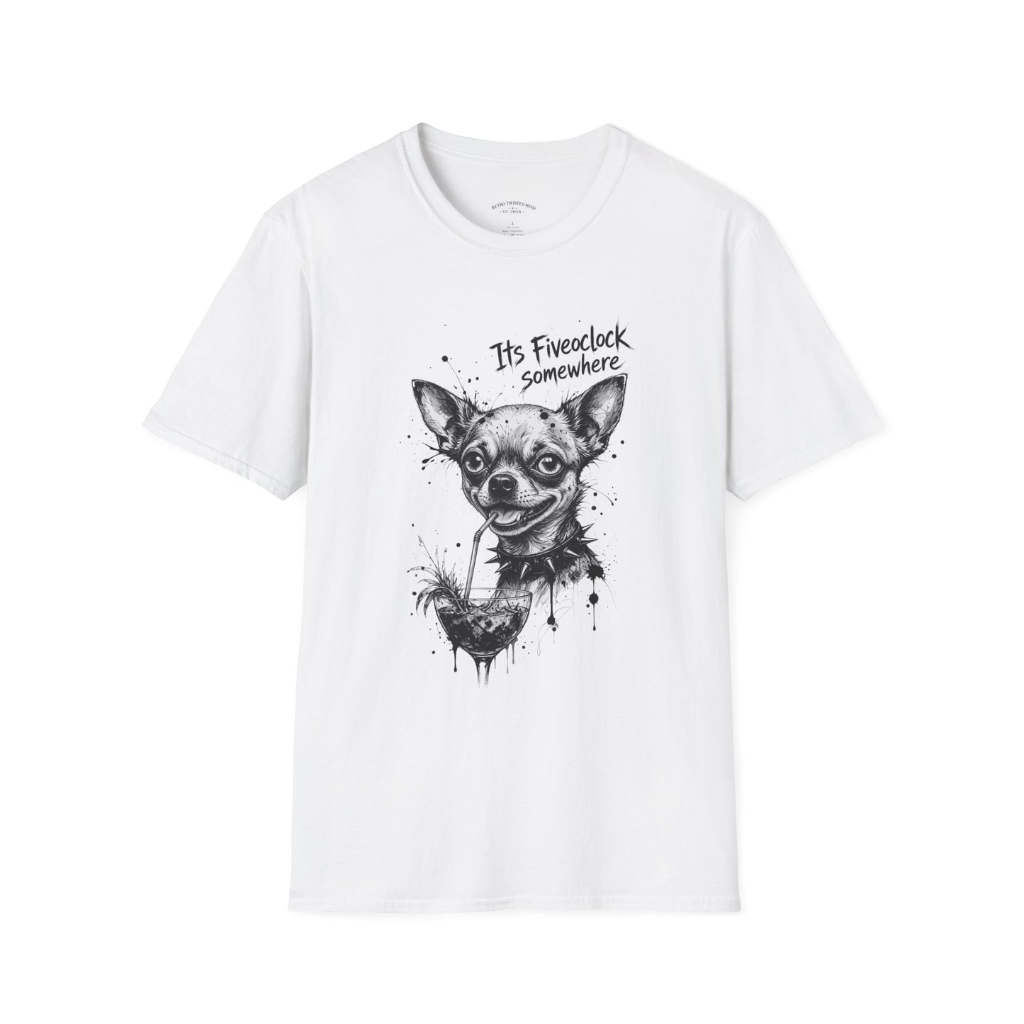 Chihuahua 'It's Five O'Clock Somewhere' T-Shirt