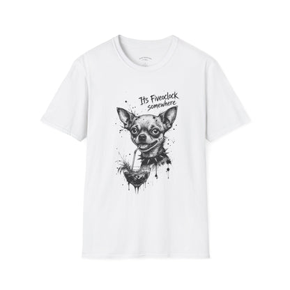 Chihuahua 'It's Five O'Clock Somewhere' T-Shirt