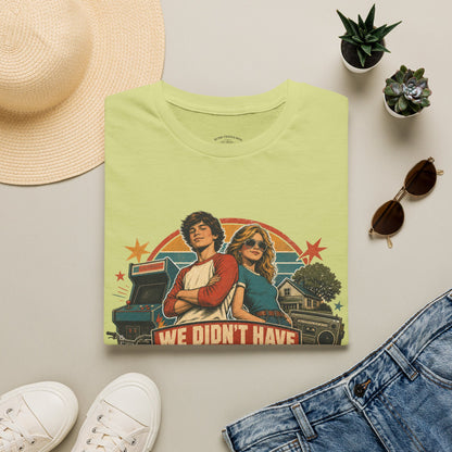 Retro Stranger Things 'We Didn't Have The Internet' T-Shirt