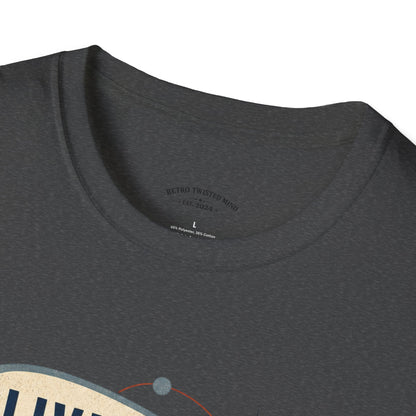 Cat T-Shirt — "Living with a Cat is Basically Having a Furry CEO" Retro Graphic