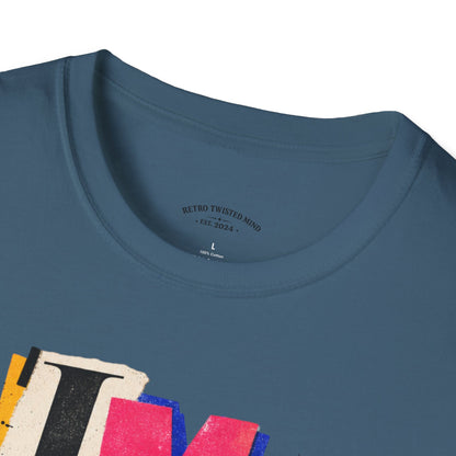 T-Shirt — "I'M FINE, THANK YOU" Retro Collage Graphic Tee