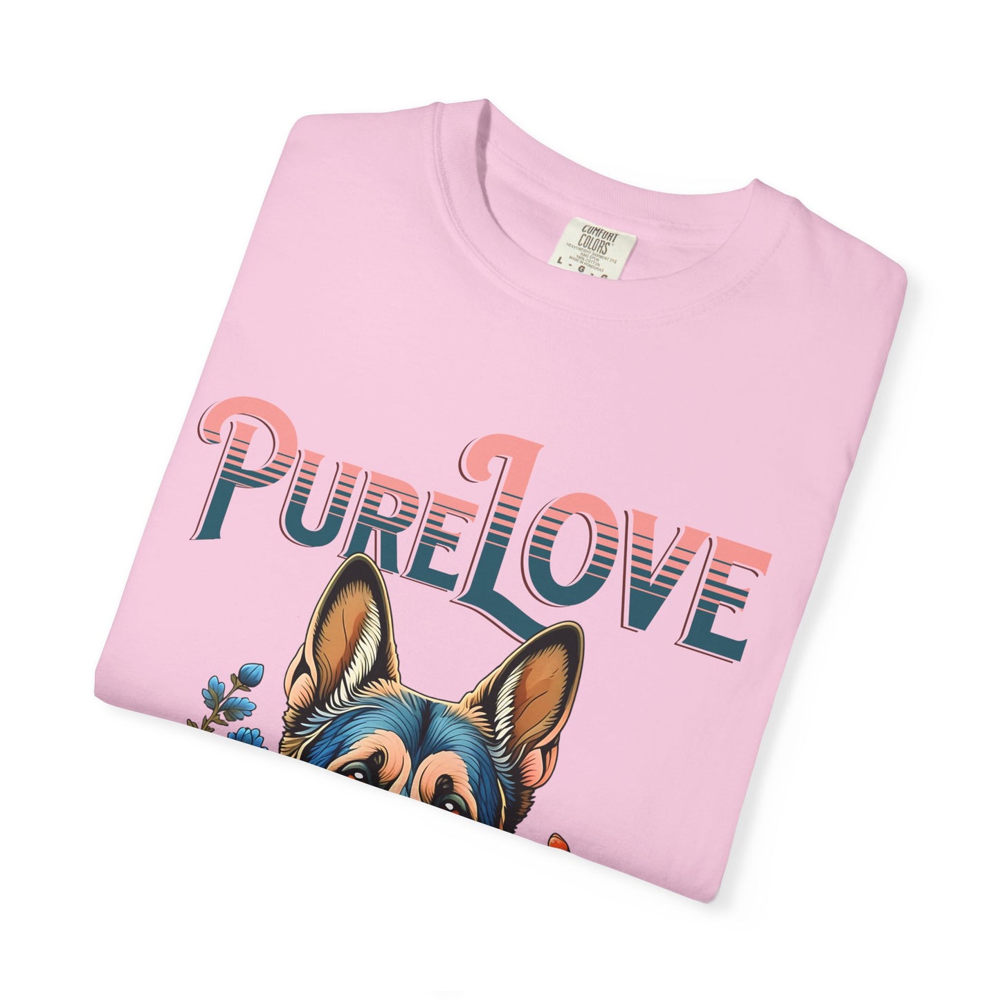 Pure Love Dog Graphic Unisex T-Shirt - Perfect Gift for Pet Lovers