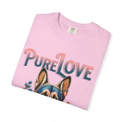 Pure Love Dog Graphic Unisex T-Shirt - Perfect Gift for Pet Lovers