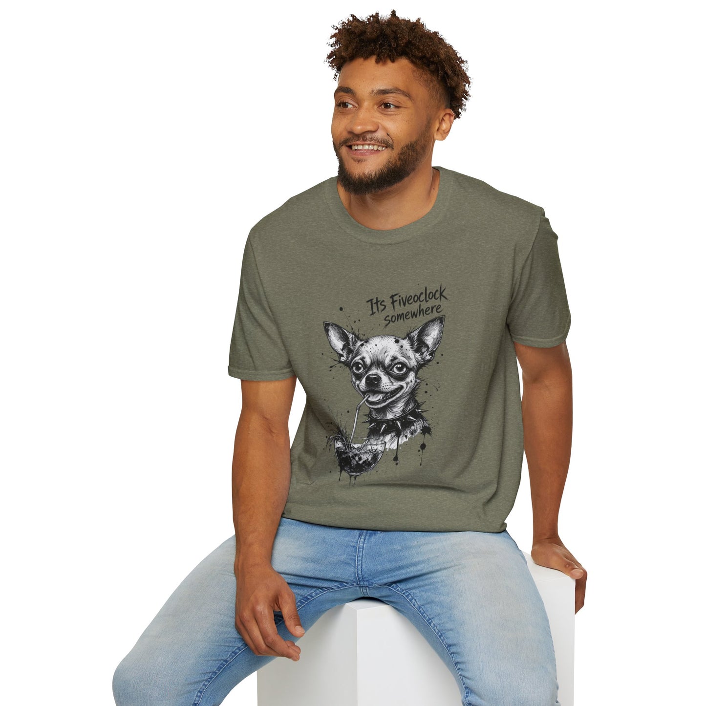 Chihuahua 'It's Five O'Clock Somewhere' T-Shirt
