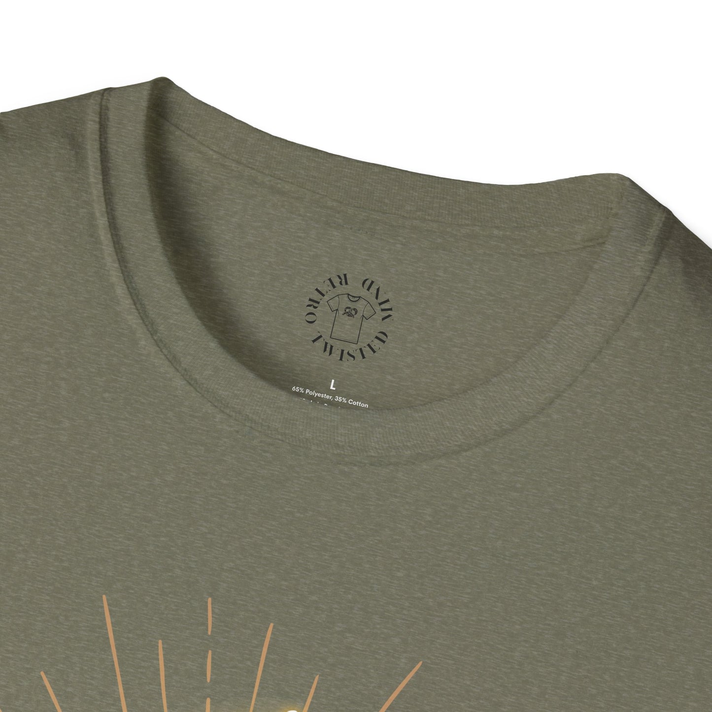 Empowered Women Unisex Softstyle T-Shirt - Bold & Confident Design, queen. girl