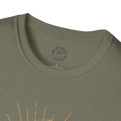 Empowered Women Unisex Softstyle T-Shirt - Bold & Confident Design, queen. girl