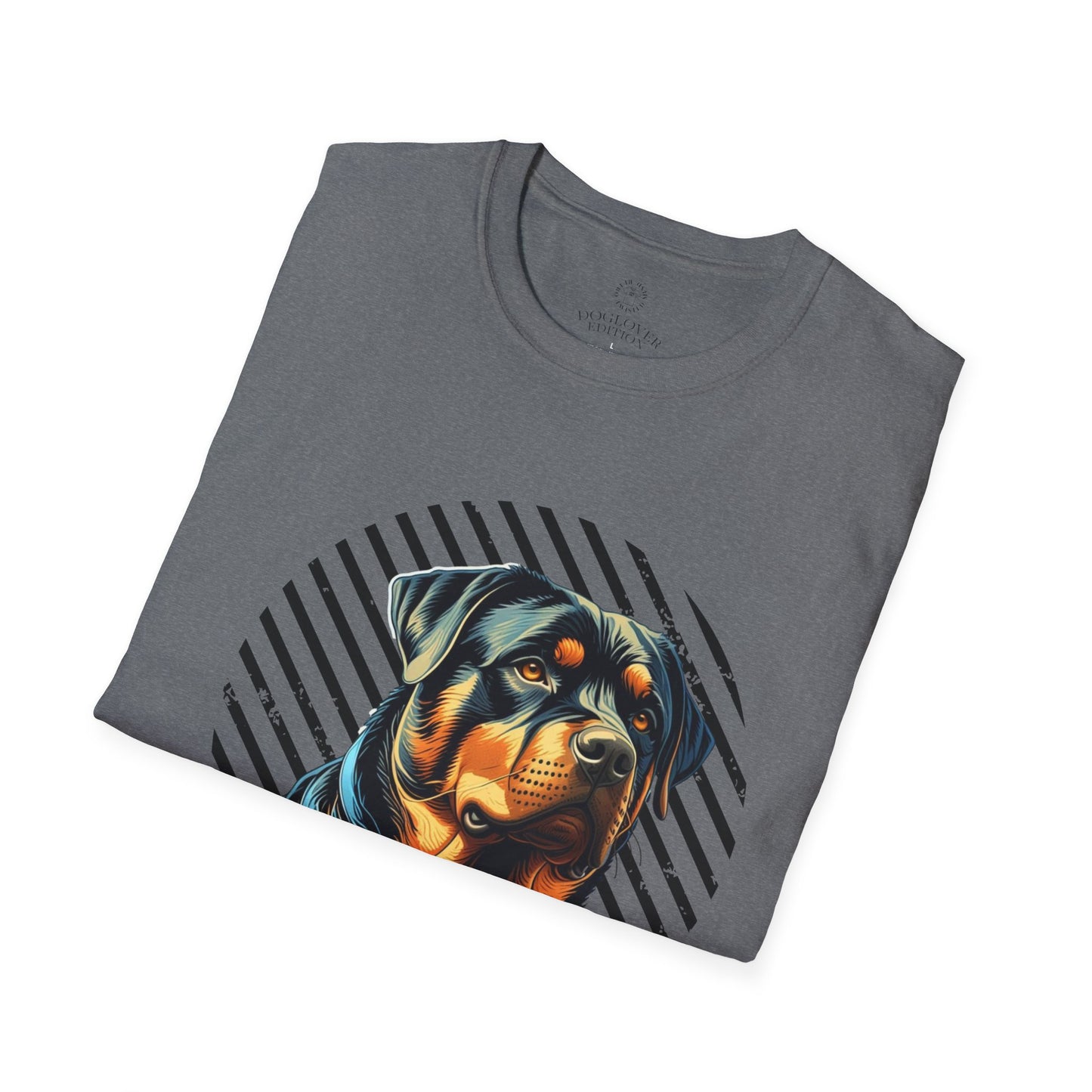 Pure Love Rottweiler Unisex Softstyle T-Shirt - Dog Lover Gift