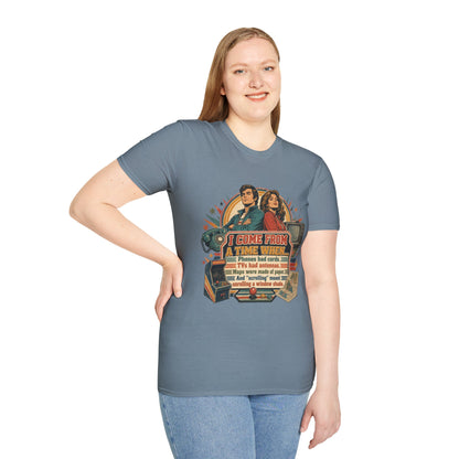 Vintage Road Trip T-Shirt — "I Come From A Time When" Retro Couple Graphic