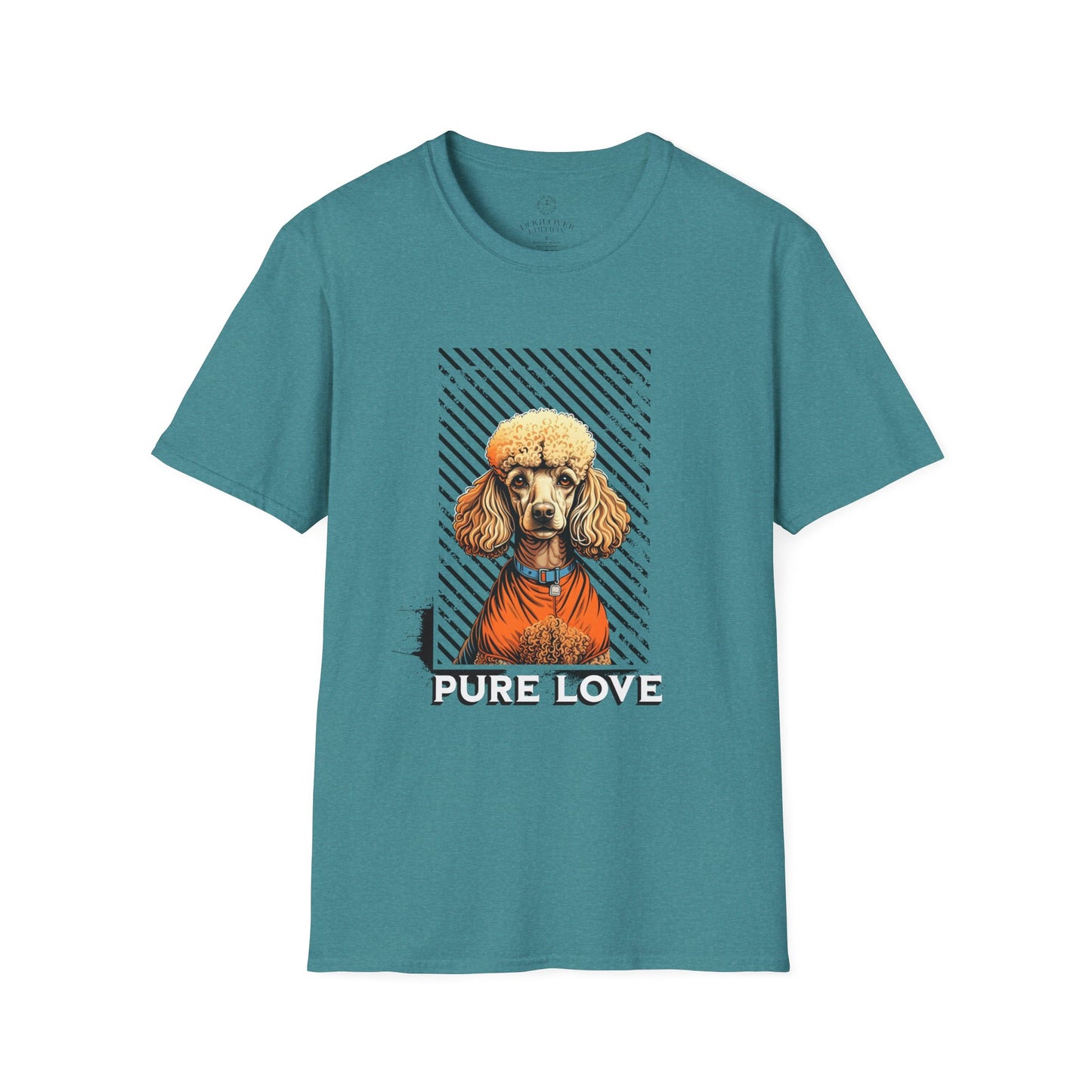Pure Love Poodle Unisex Softstyle T-Shirt