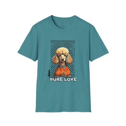 Pure Love Poodle Unisex Softstyle T-Shirt