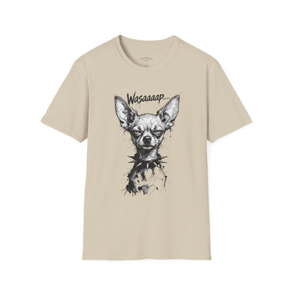 Chihuahua 'Wasaaaap' Graphic T-Shirt — Funny Dog Tee for Pet Lovers