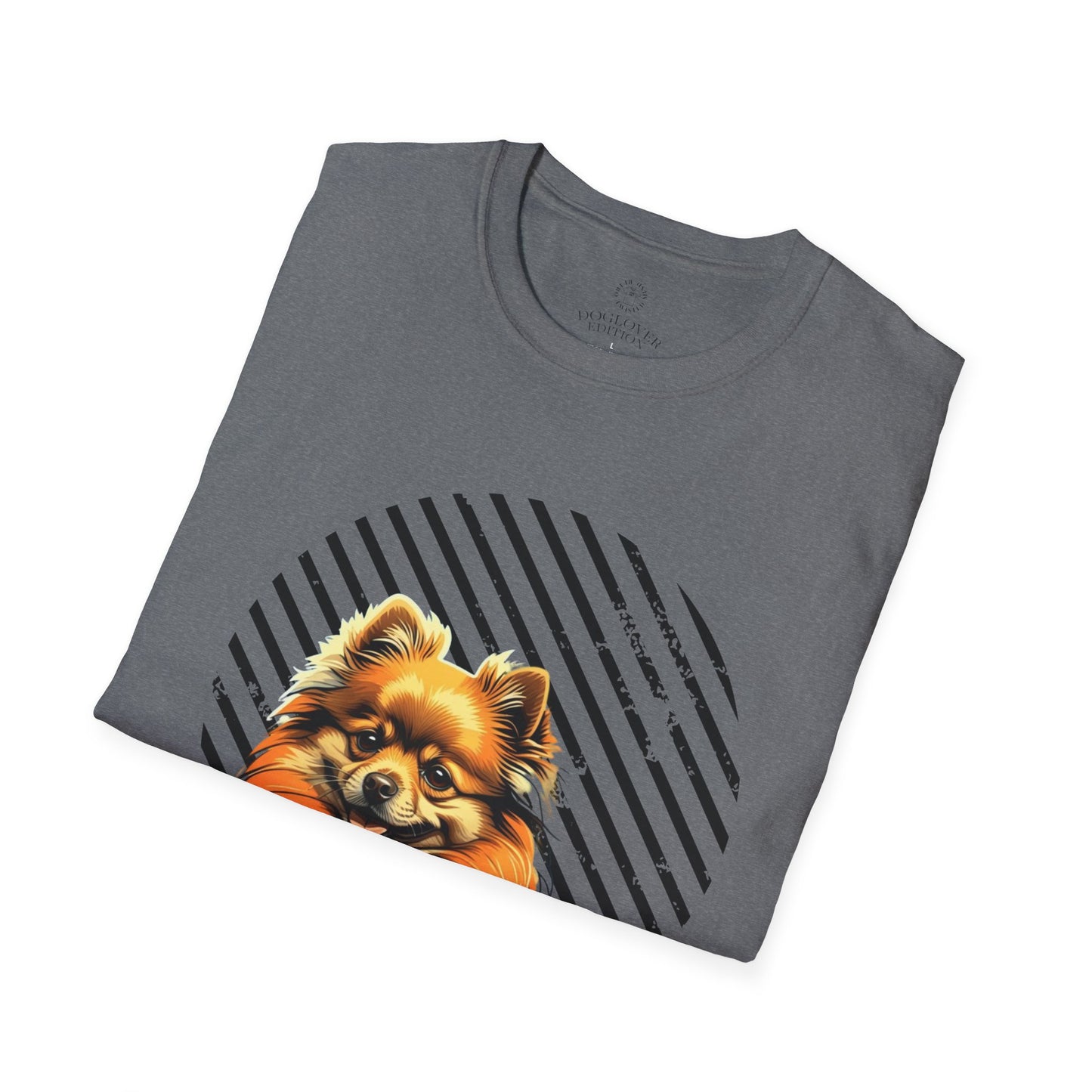 Pure Love Pomeranian T-Shirt - Unisex Softstyle Tee for Dog Lovers