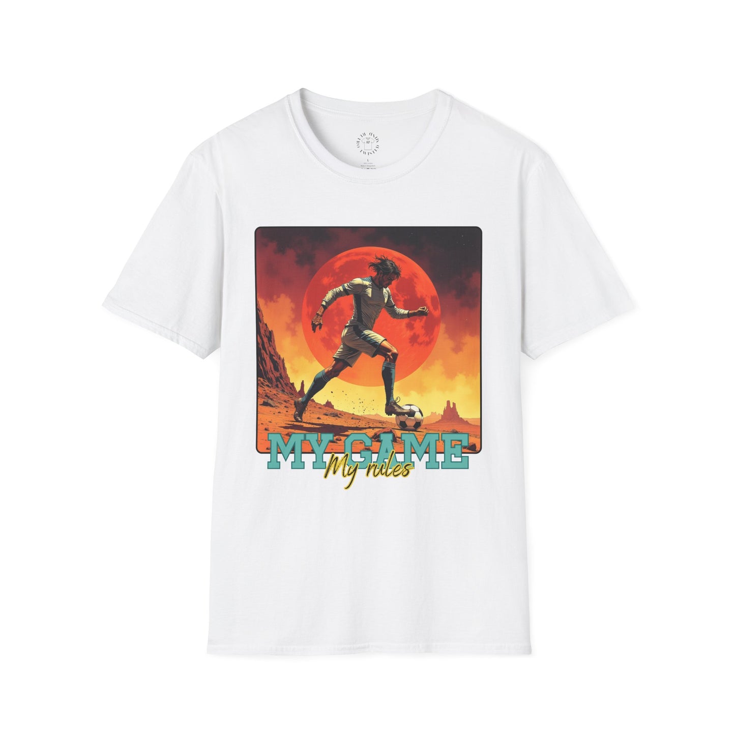 My Game My Rules Unisex Softstyle T-Shirt,soccer ,sport